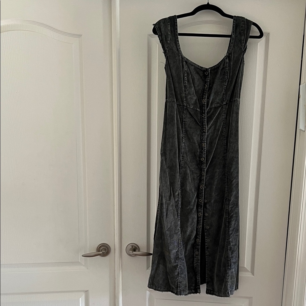 Urban Outfitters Black Textured Dress